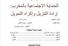 الحماية الاجتماعية بالمغرب إرادة التنزيل و اكراهات التمويل