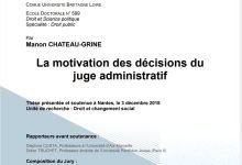 La motivation des décisions du juge administratif