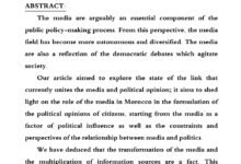 Les médias comme facteur d’influence politique