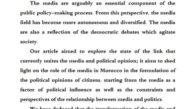 Les médias comme facteur d’influence politique