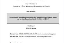 Traitement des immobilisations corporelles selon les normes IFRS et impactsur les états financiers