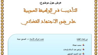 التأديب في الوظيفة العمومية على ضوء الاجتهاد القضائي التأديب في الوظيفة العمومية على ضوء الاجتهاد القضائي