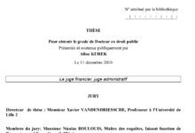 le juge financier, juge administratif
