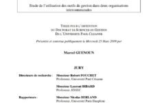 Le management de la performance publique locale